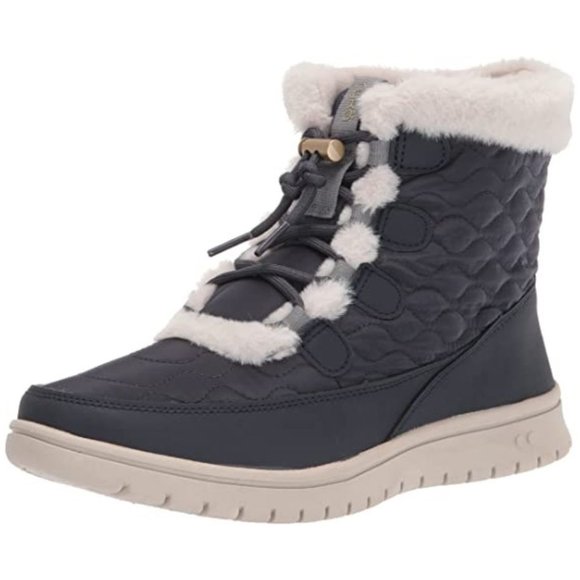 Ryka Shoes Ryka Womens Snow Bound Ankle Boot Water Repellent Faux